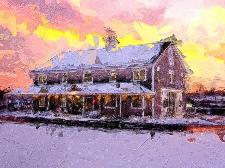 On The Water home office art