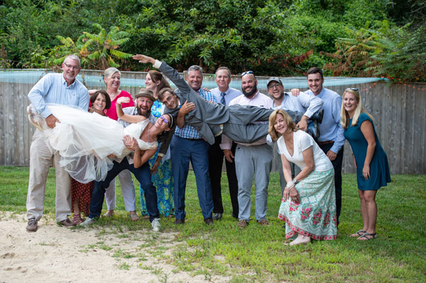 OTW crew at Eldridge wedding