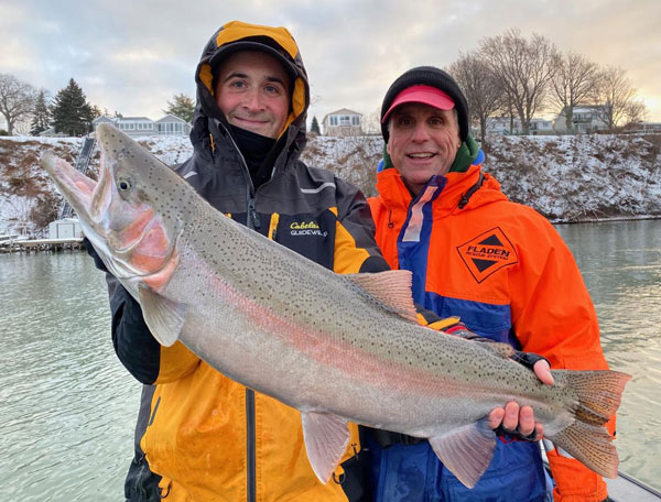 Daniel Heath 15.5-pound, 36-inch steelhead