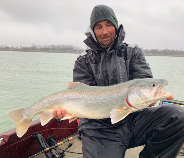 Denis Kreze lake trout