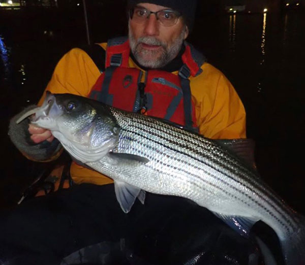 Eric Harrison New Year striper