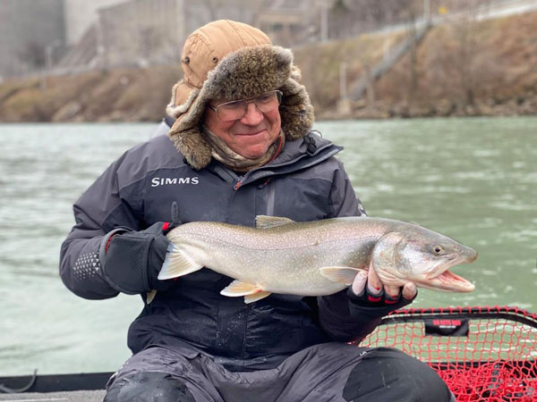 John Jarosz lake trout