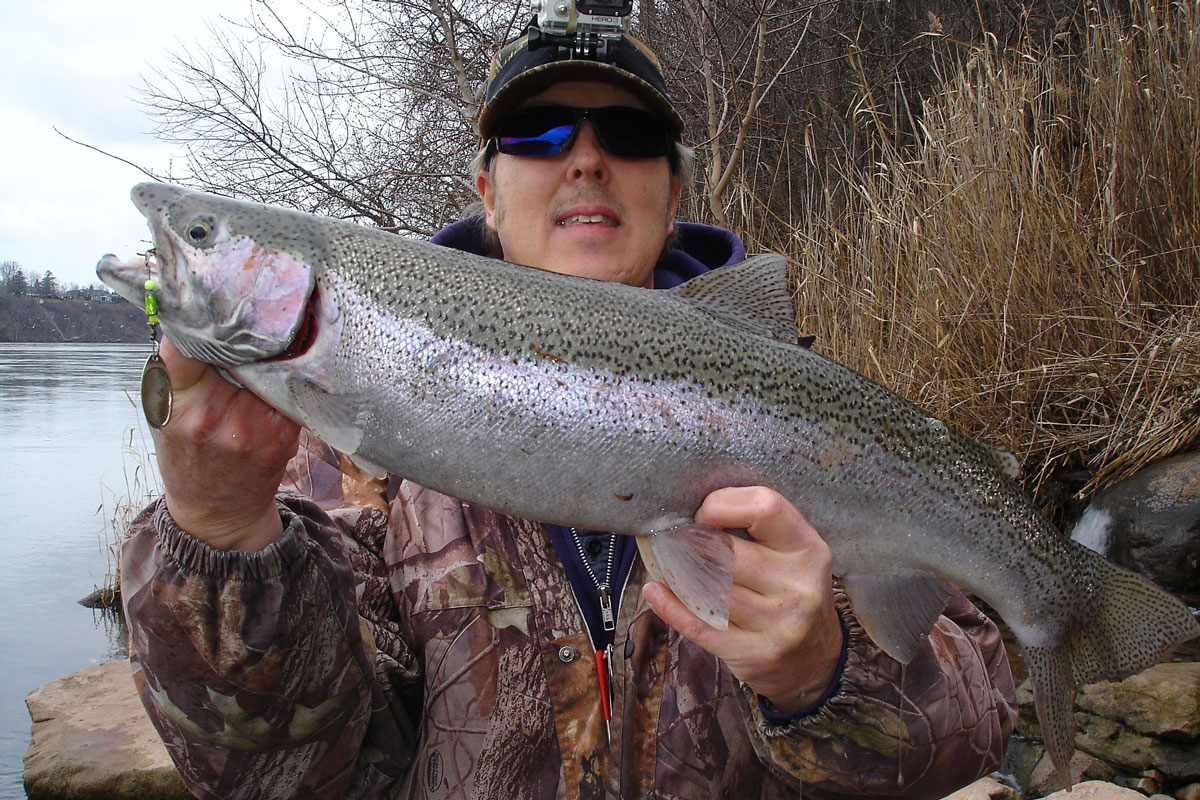 Mike Rzucidlo steelhead