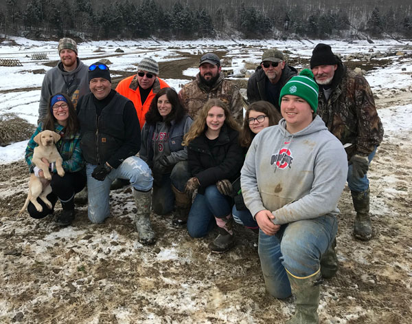 Kinzua Lake volunteers