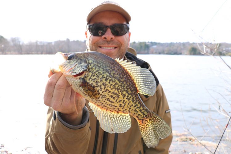Ron Powers with March crappie