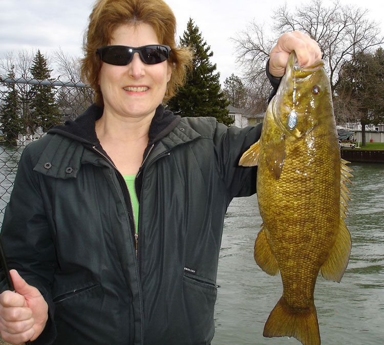 Nancy Colavecchia smallmouth bass