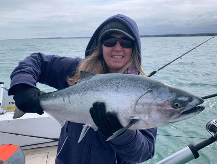 Stephanie Pierleoni king salmon