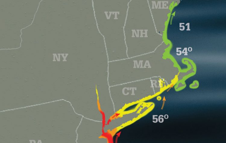 Striper Migration Map 05-29-2020