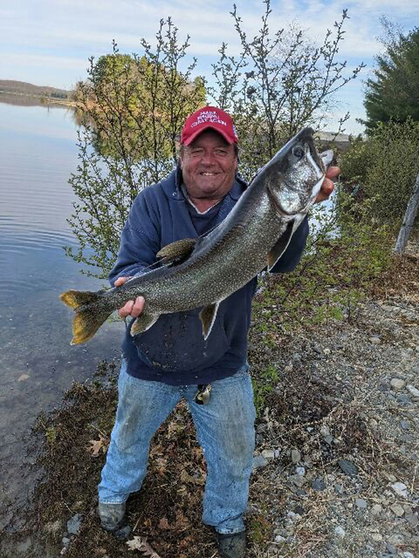 Dave Tomyczk Wachusett lake trout