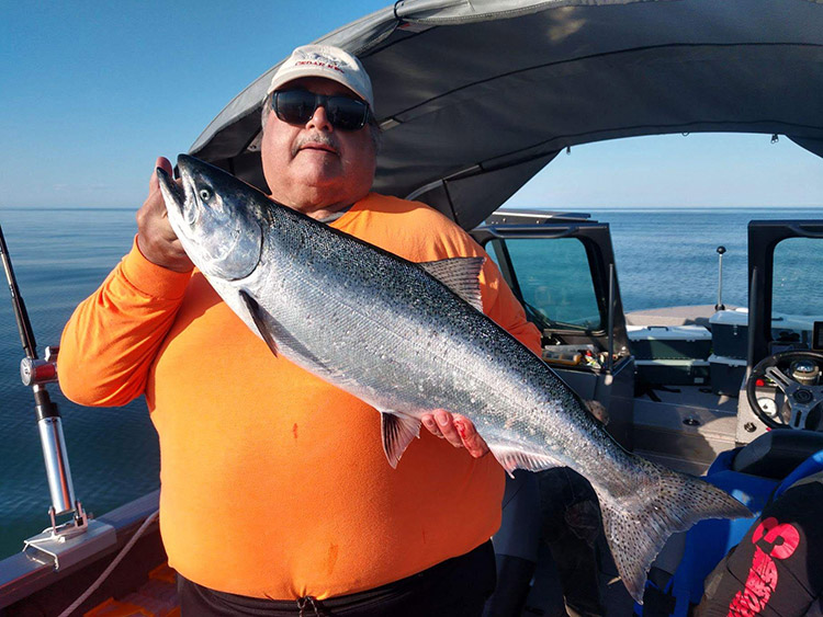 James DeGirolamo king salmon