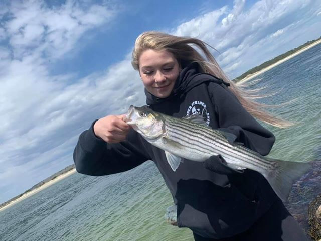Shania Sakaske spring striper