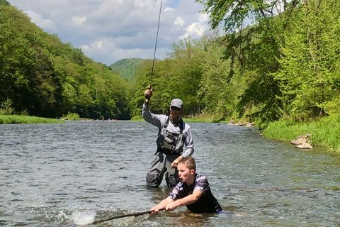 Pine Creek fly anglers