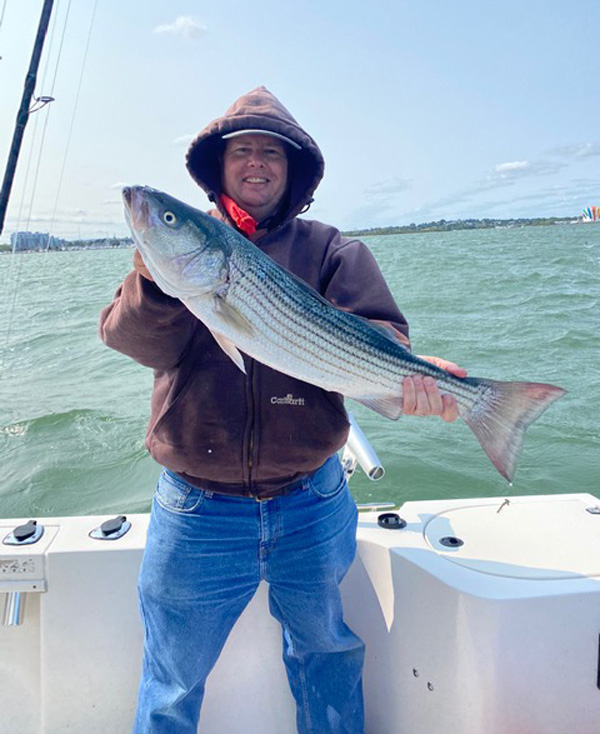 Doug Hasting striper
