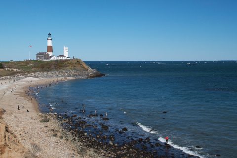 Montauk striper anglers