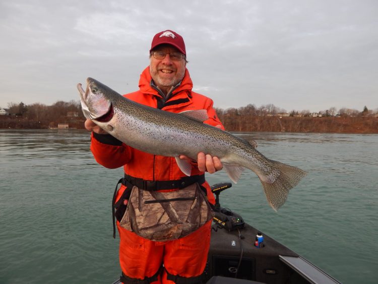Steelhead, brown trout, walleye, and perch continue to keep anglers busy in upstate New York.