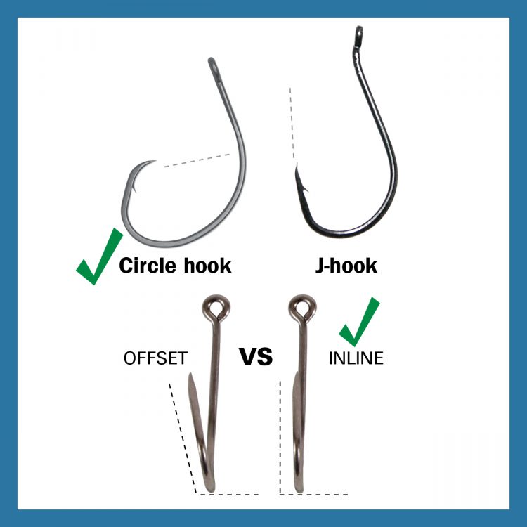 In-Line Circle Hooks - Owner Hooks