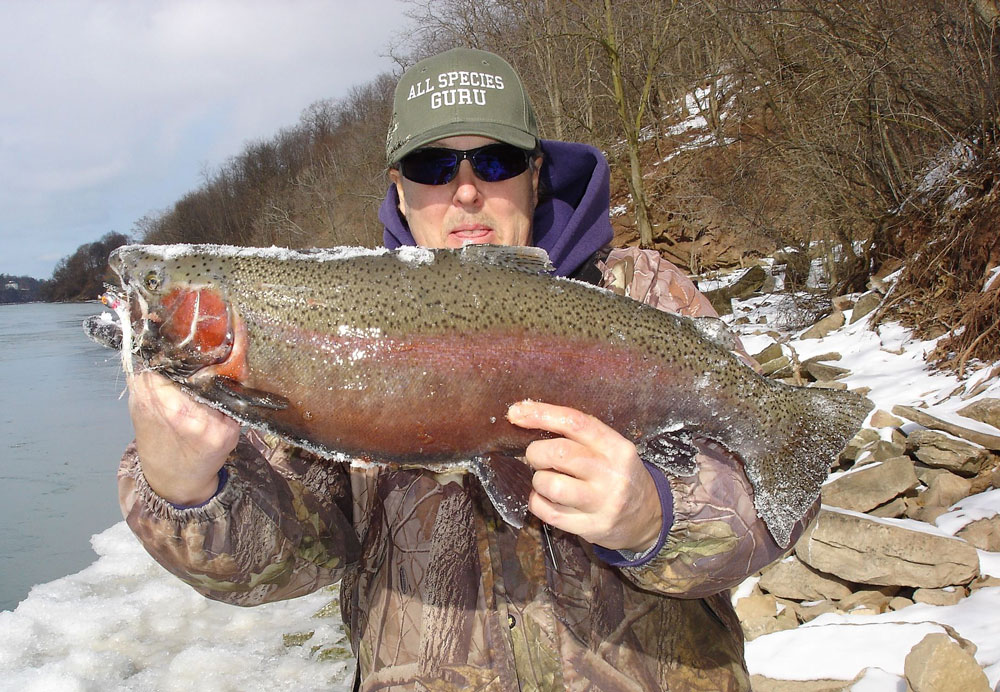 Mike Rzucidlo steelhead