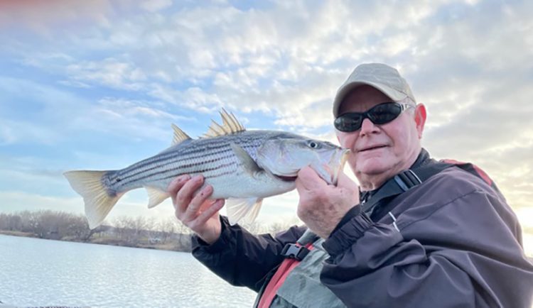 Captain Dave Panarello striped bass