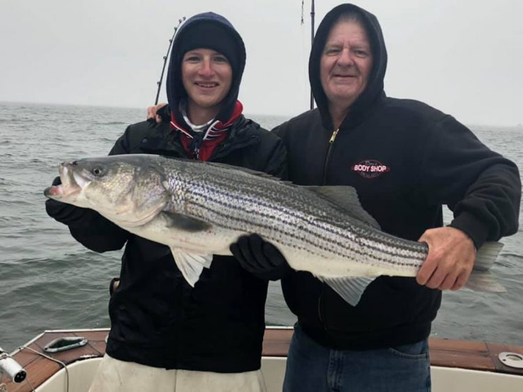 Side Job Charters striped bass