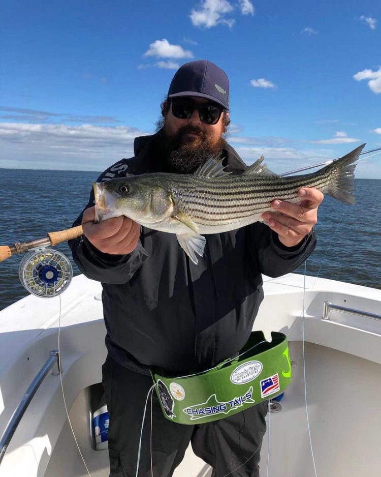 Weather, wind dampen striped bass fishing