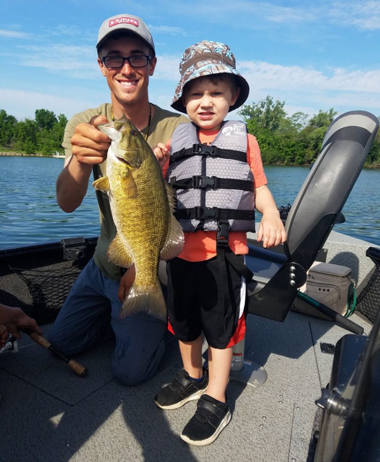 Carson Barnhardt smallmouth bass