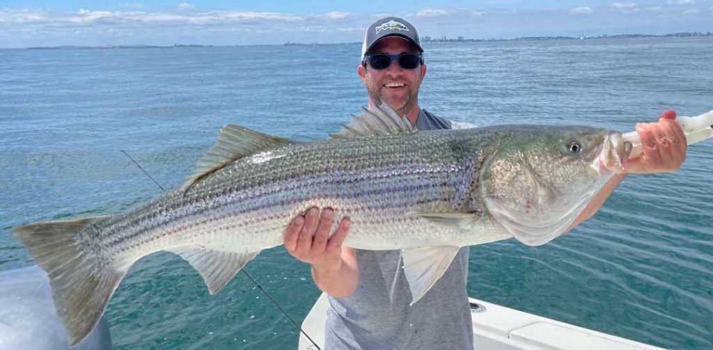 John Hyatt striped bass