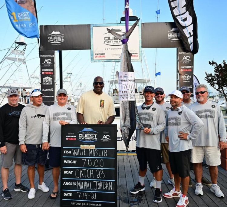 Michael Jordan White Marlin