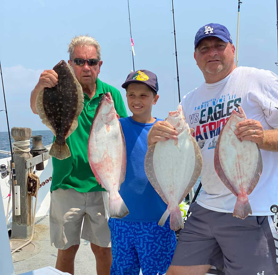 Parker Petes Sportfishing fluke