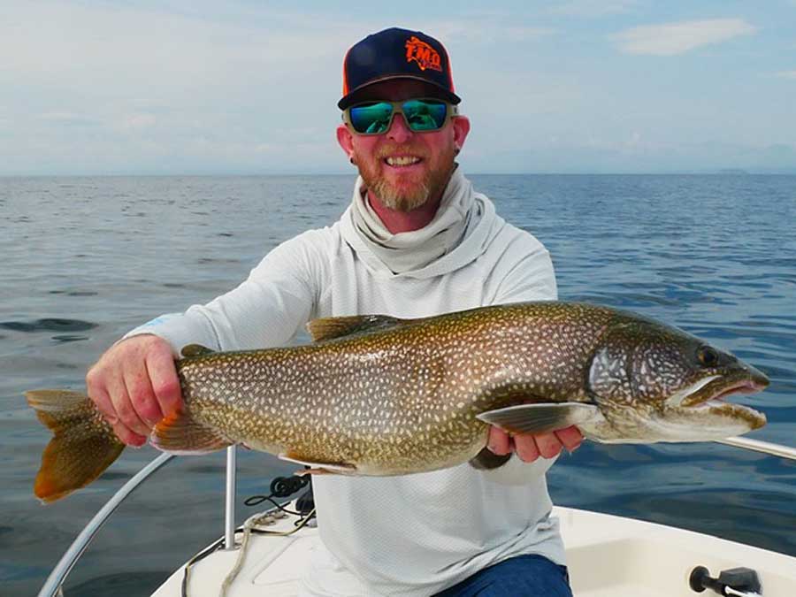 Tim Moore lake trout