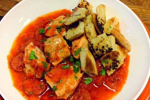 Portuguese Braised Fish Stew