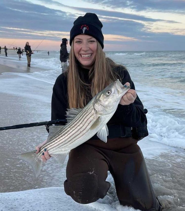 Jenni Ackerman striped bass
