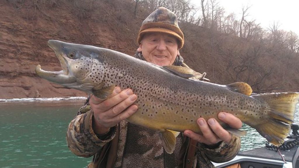 Jay Dzialowski brown trout