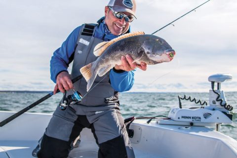 Chris Megan with tautog