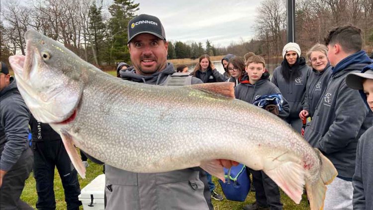 Captain Casey Prisco lake trout