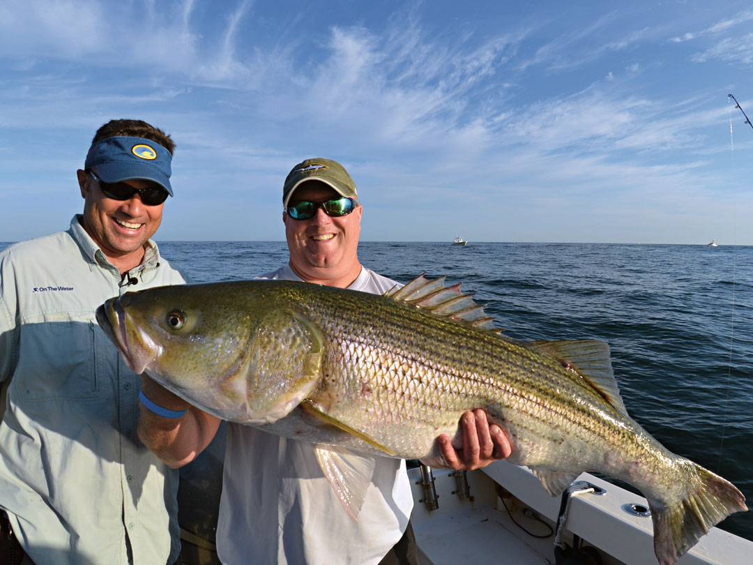 Deepwater Stripers - On The Water