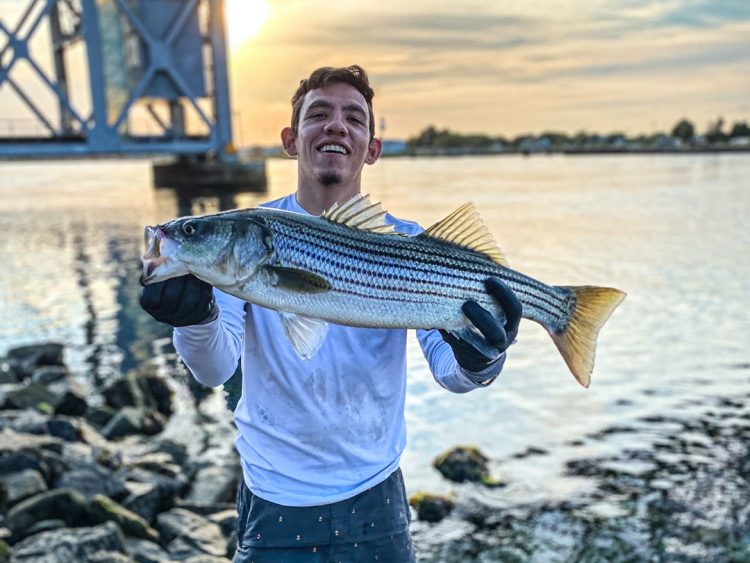 Aaron Benzrihem at the Canal train bridge