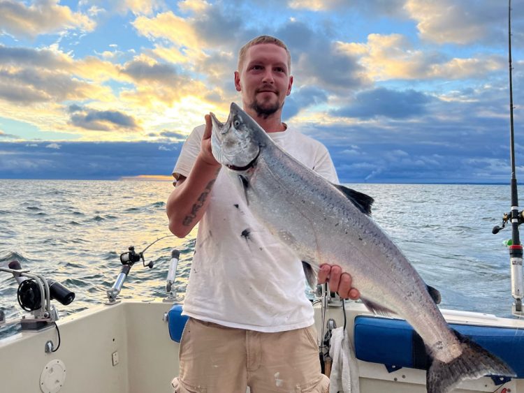 Paul, from Bar Harbor king salmon