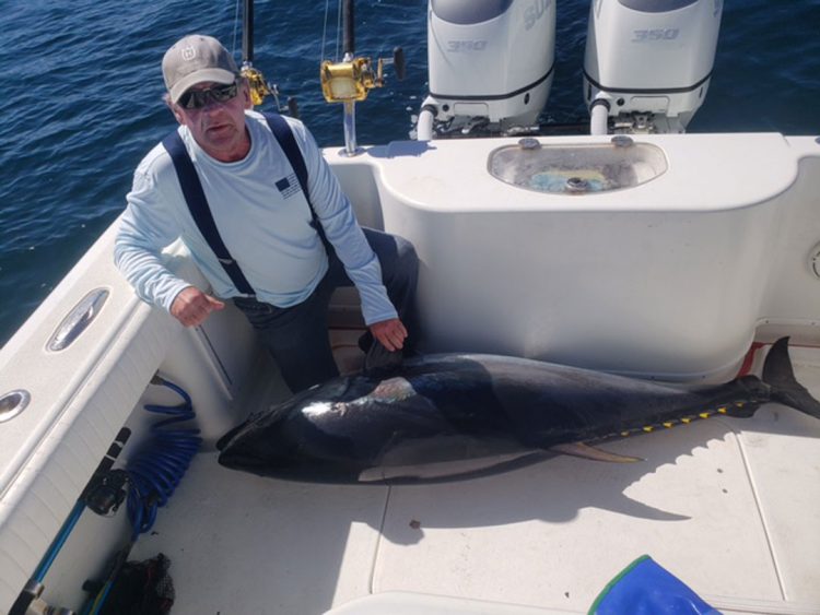 Captain Bob of Sportfishing NH Seacoast Charters
