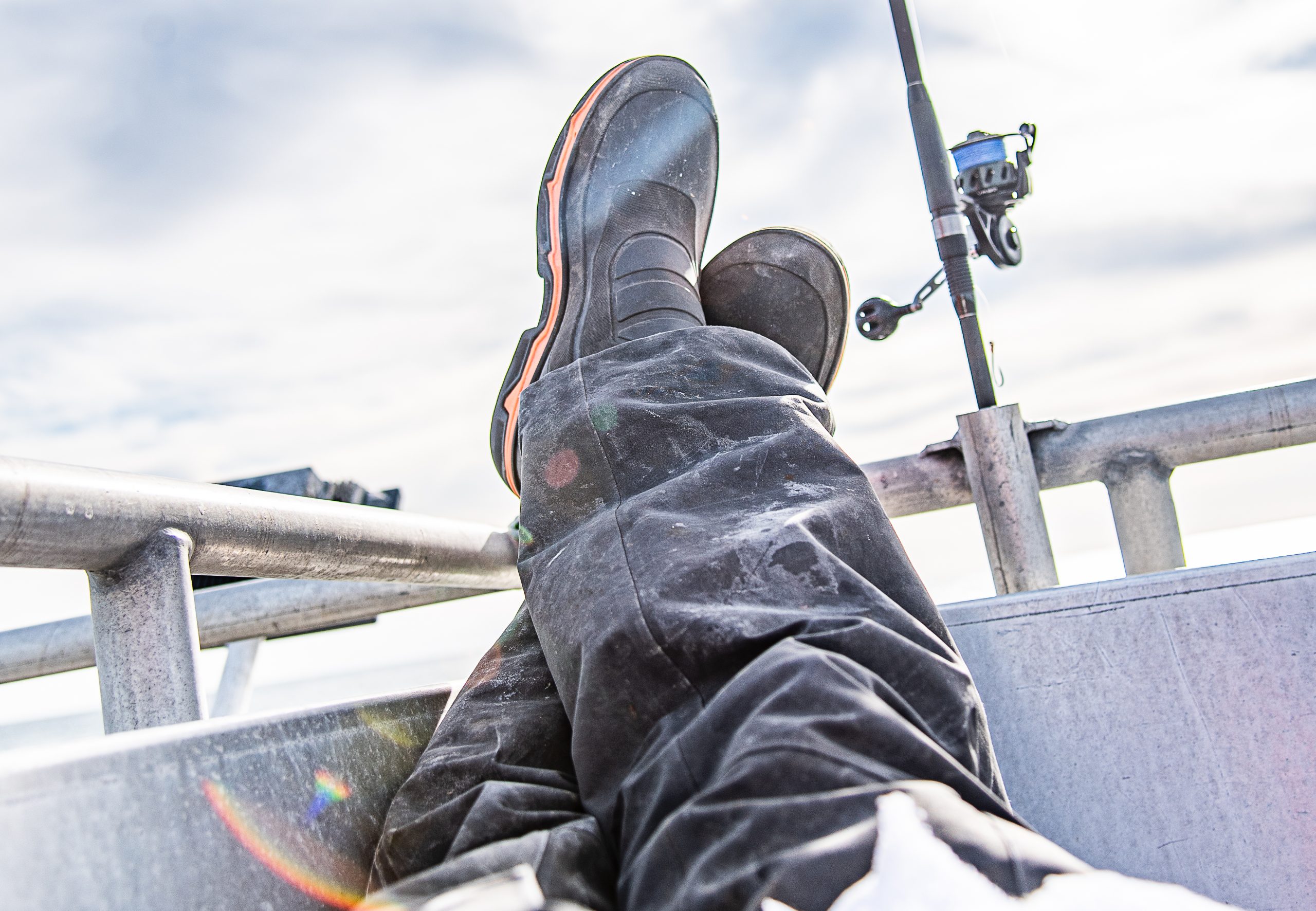 Pelagic Offshore Fishing Sandals Size 13 / Black
