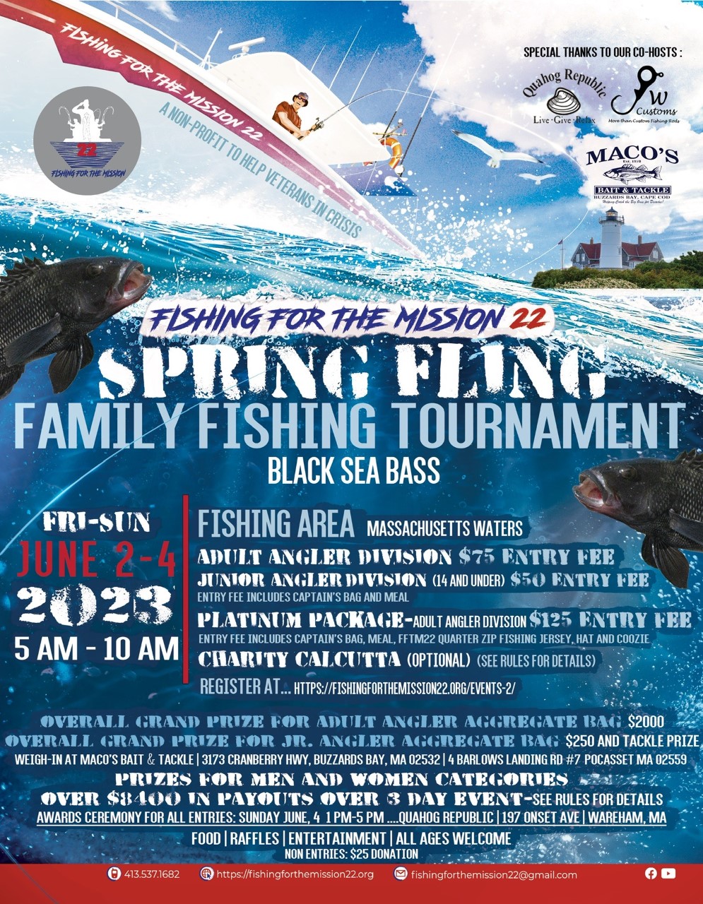 Fishing for the Mission: Black Sea Bass Family Fishing Tournament
