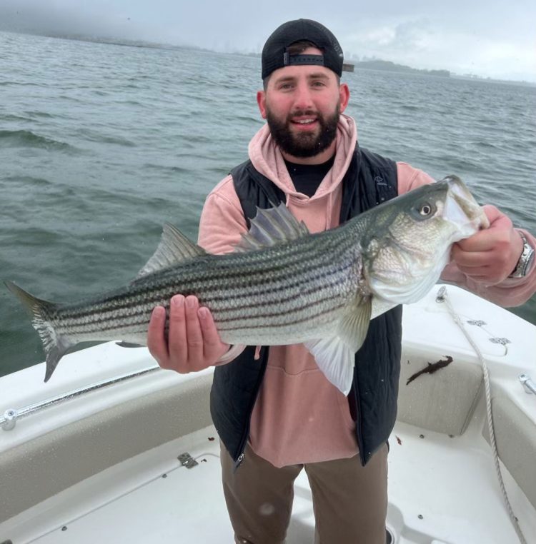 Jared Hannigan striped bass