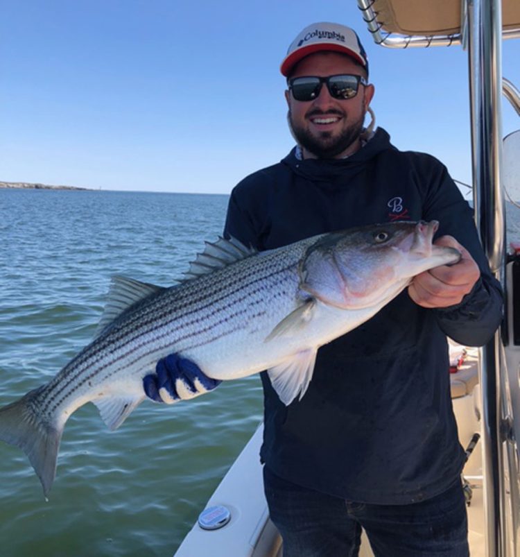 Kyle striped bass