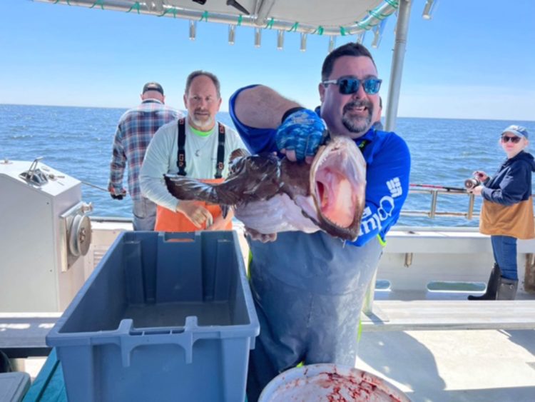 Touch of Gray Charters monkfish