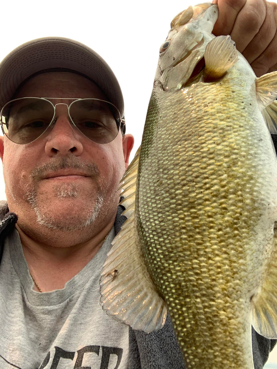 Chris Trzaska smallmouth bass