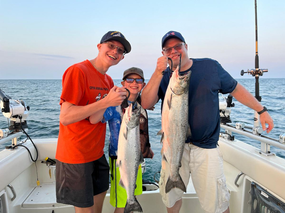 Father's Day aboard Get the Net Sportfishing