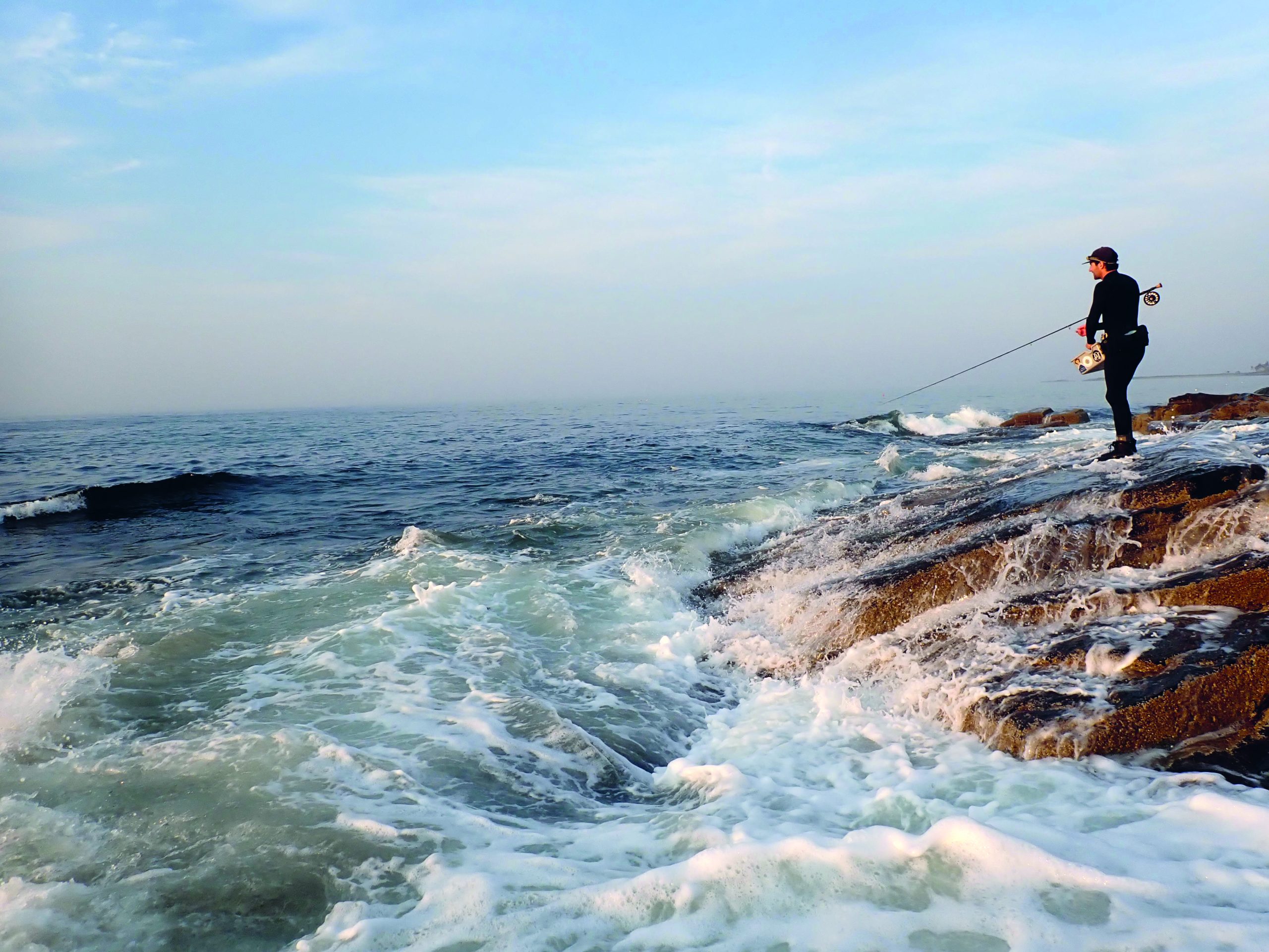 Surfcasting from Rock Ledges - On The Water