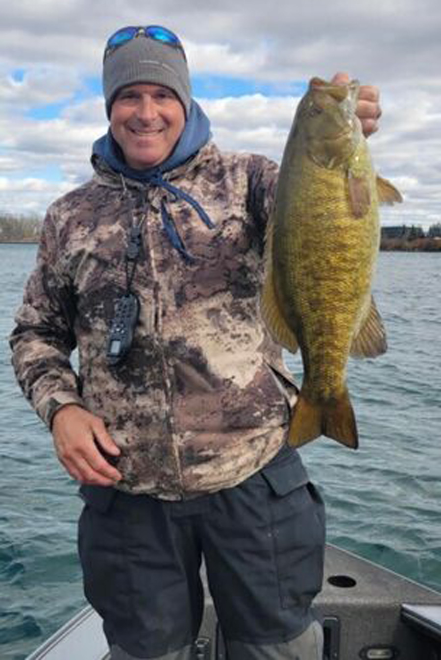 Capt. Chris Cinelli smallmouth