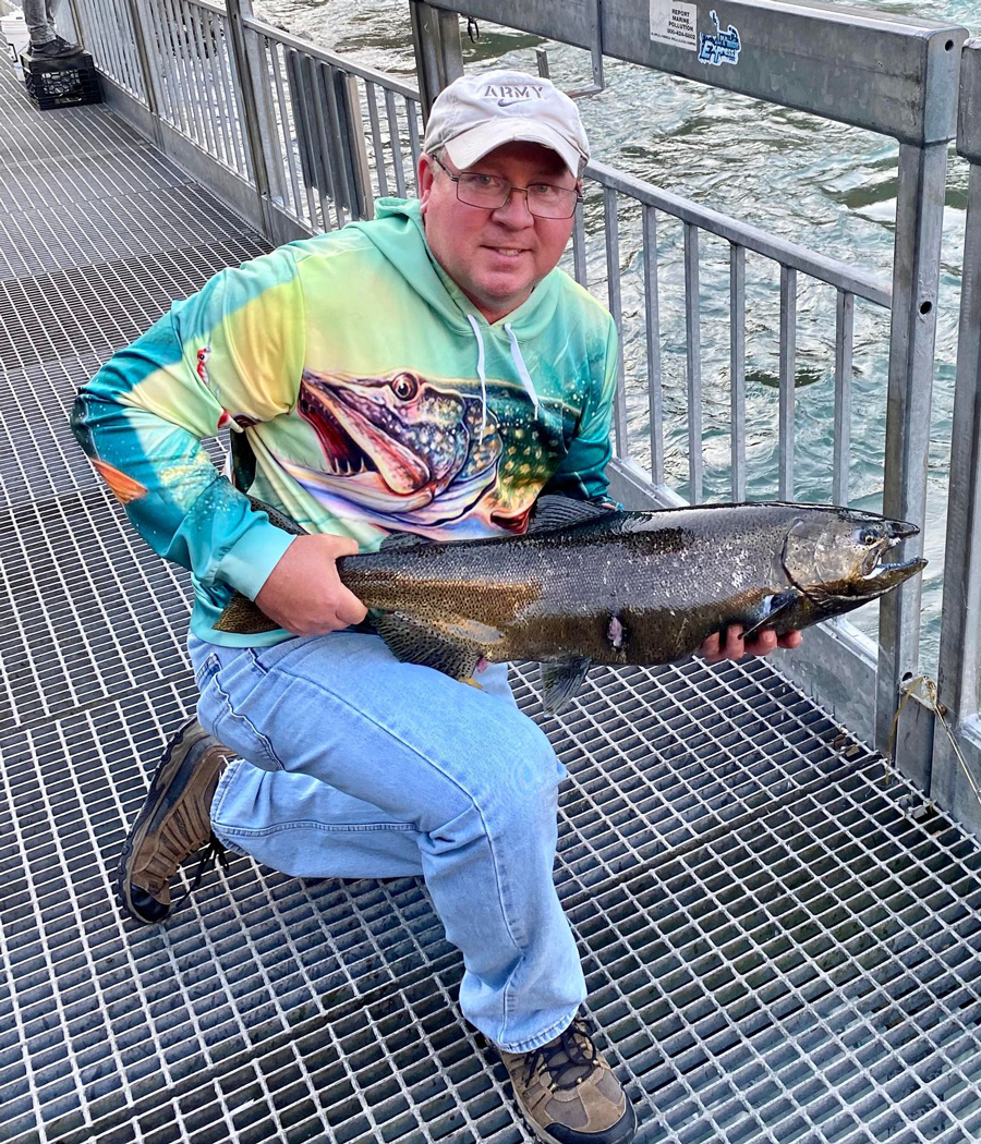 Tommy Holycross salmon