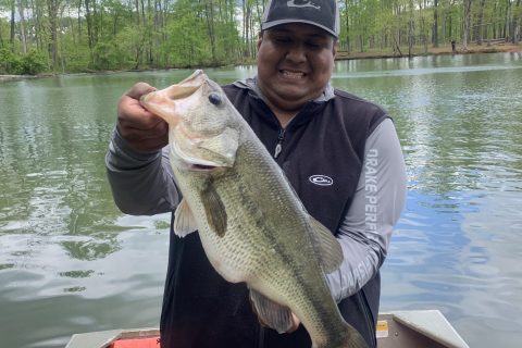 Fishing the Chesapeake Bay in April