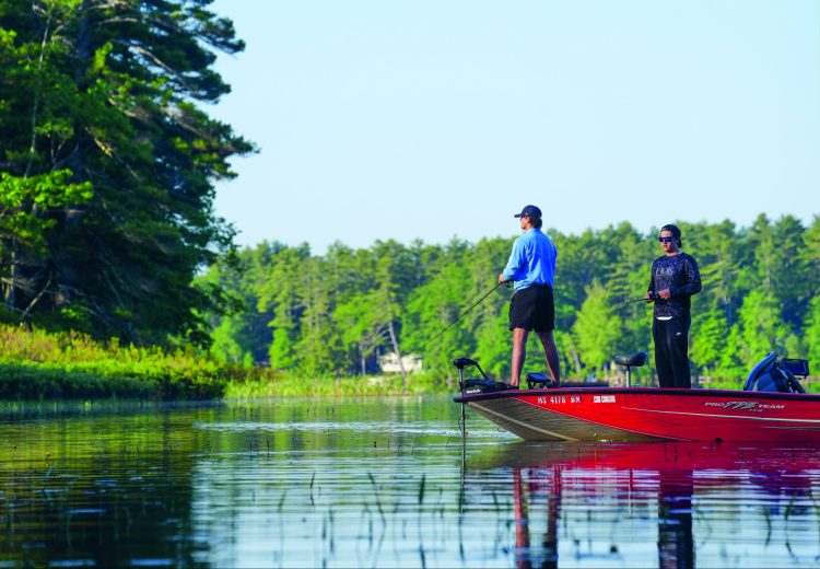 forward-facing sonar bass fishing